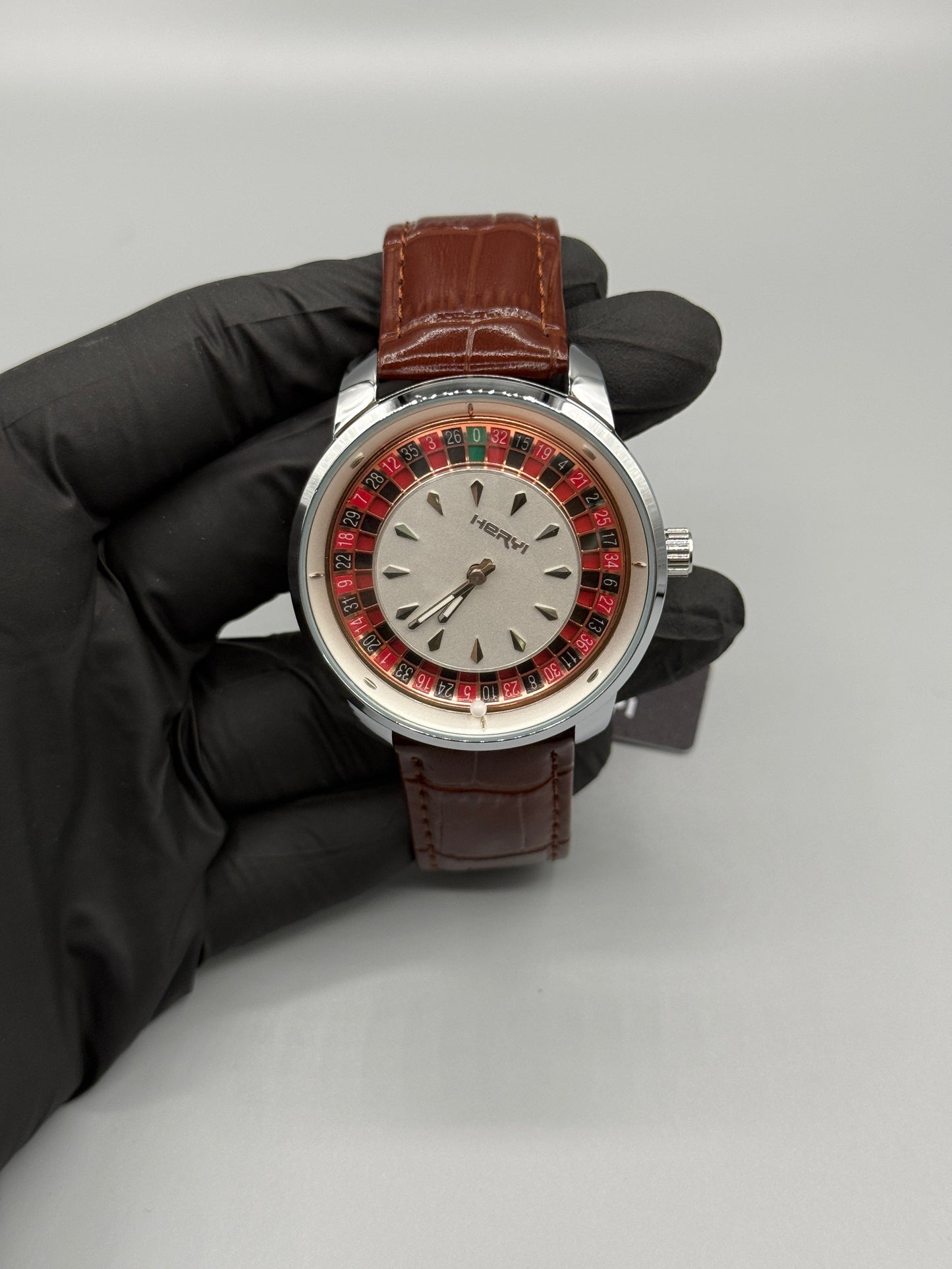 High Quality Casino Watch Leather Strap