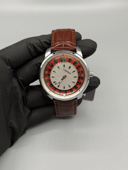 High Quality Casino Watch Leather Strap