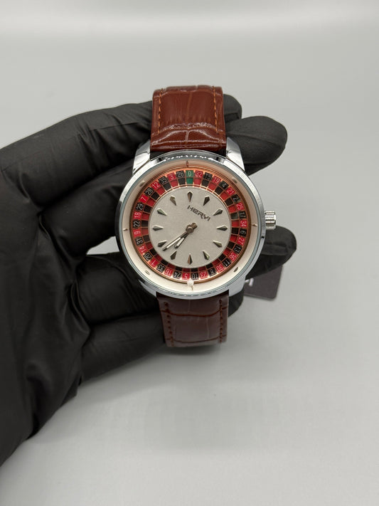 High Quality Casino Watch Leather Strap