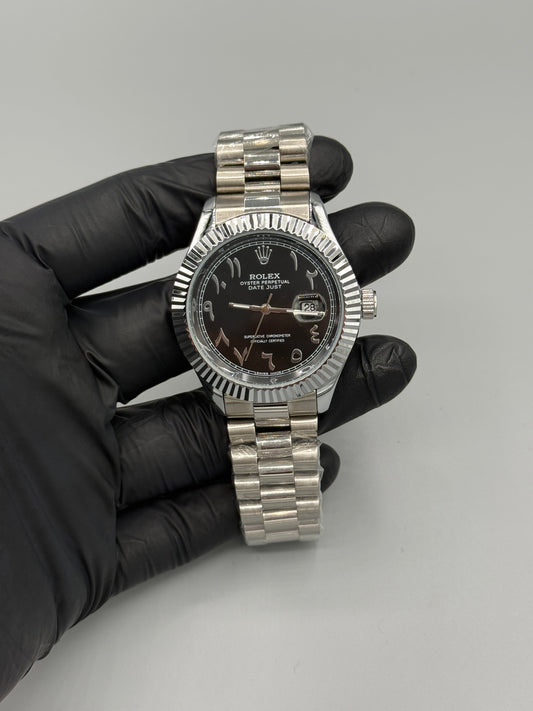 Rolex Oysters Perpetual Date Dust Arbic Numerals