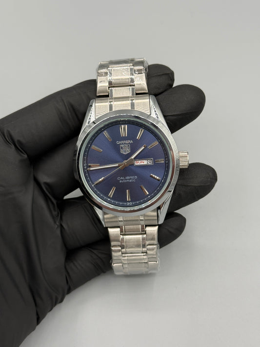 TAG Heuer Carrera Calibre 5 Day-Date Stainless Steel