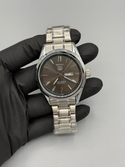 TAG Heuer Carrera Calibre 5 Day-Date Stainless Steel