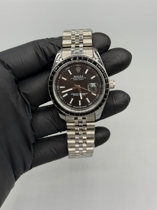 Rolex Oysters Perpetual Date Just Stone