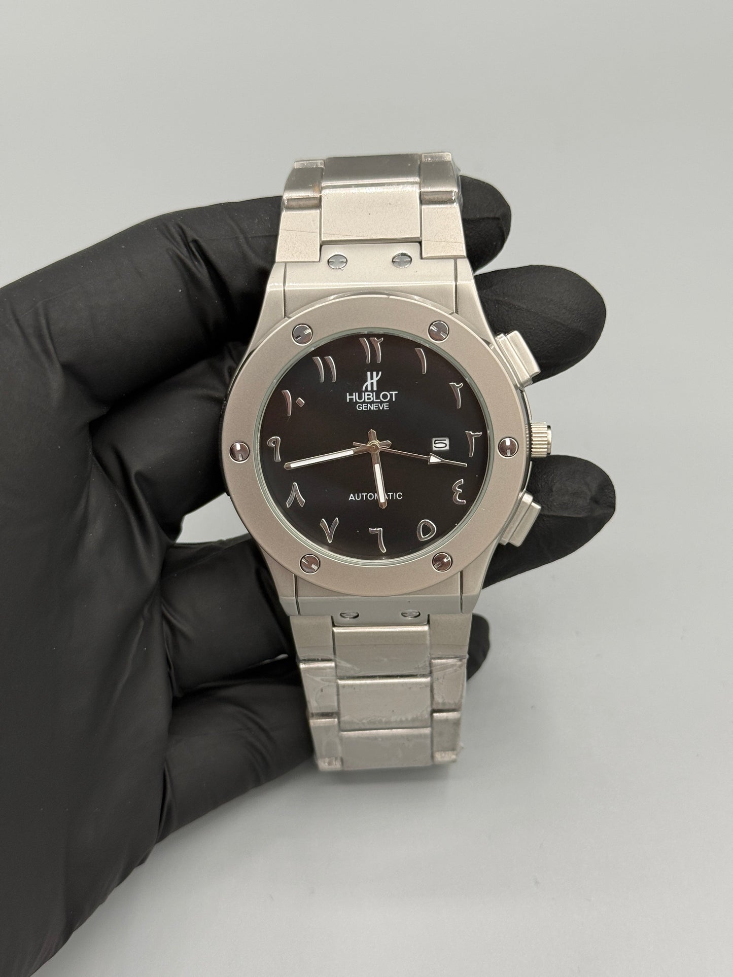 Hublot Geneve Arabic Numerals Stainless Steel