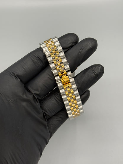 Rolex Oysters Perpetual Date Just Two Tone Jubilee Chain