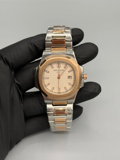 Patek Philippe Geneve Date Just  Two Tone