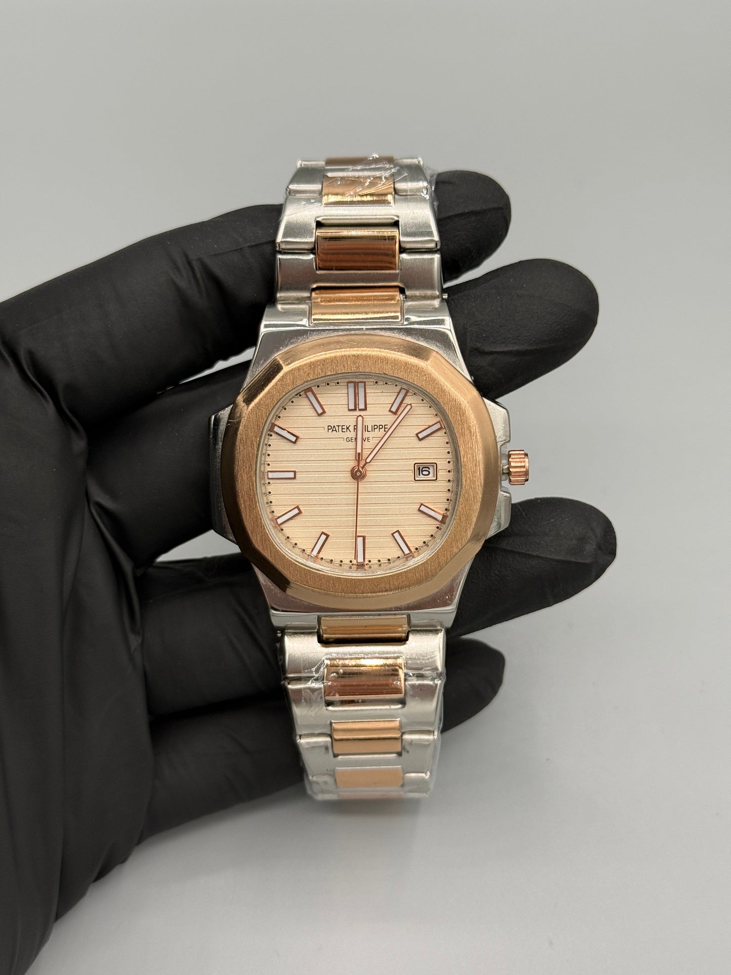 Patek Philippe Geneve Date Just  Two Tone