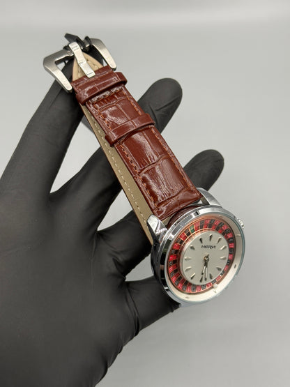 High Quality Casino Watch Leather Strap