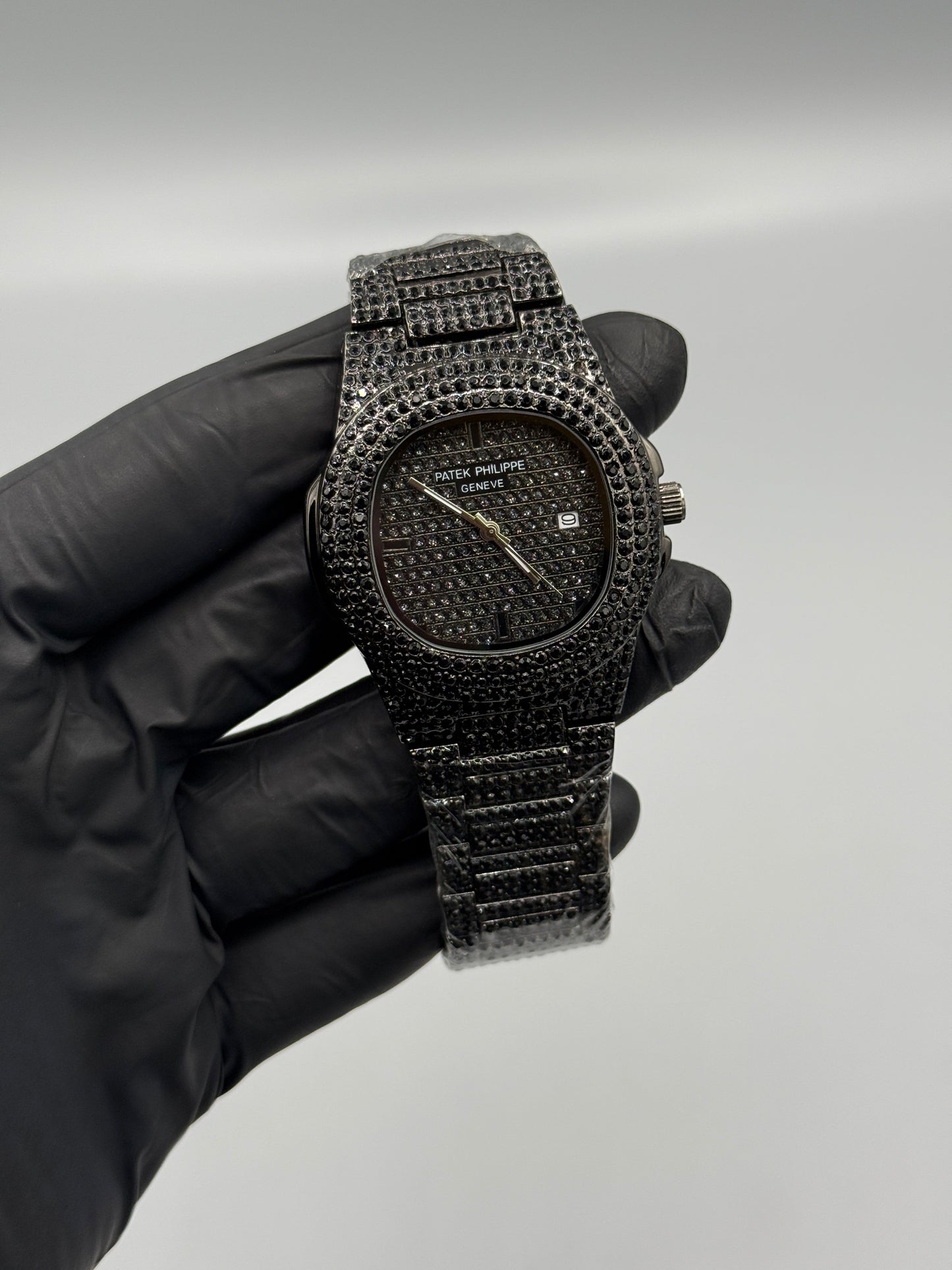 Patek Philippe Iced out Stone Watch