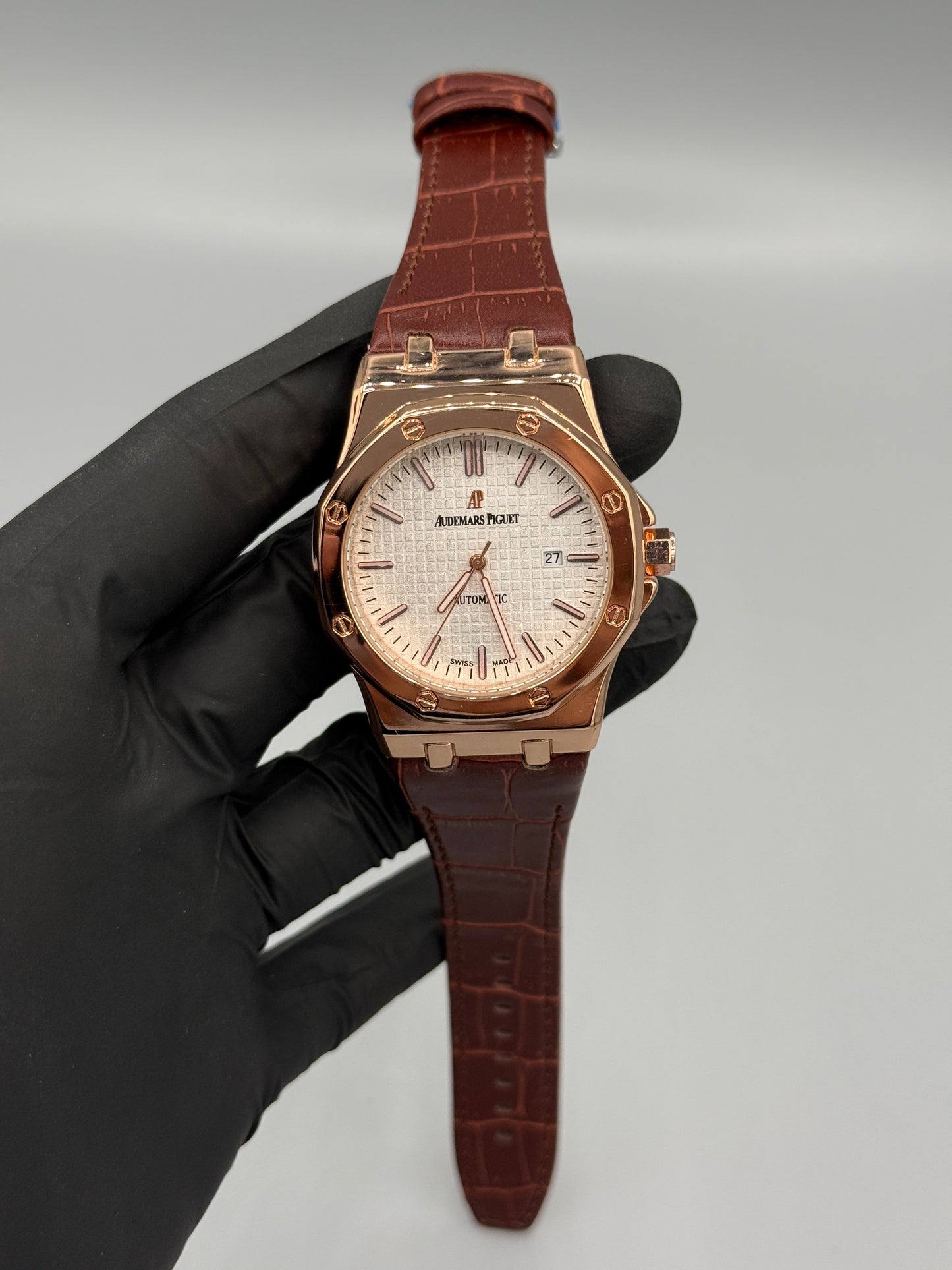 AP Semi Auto Leather Strap