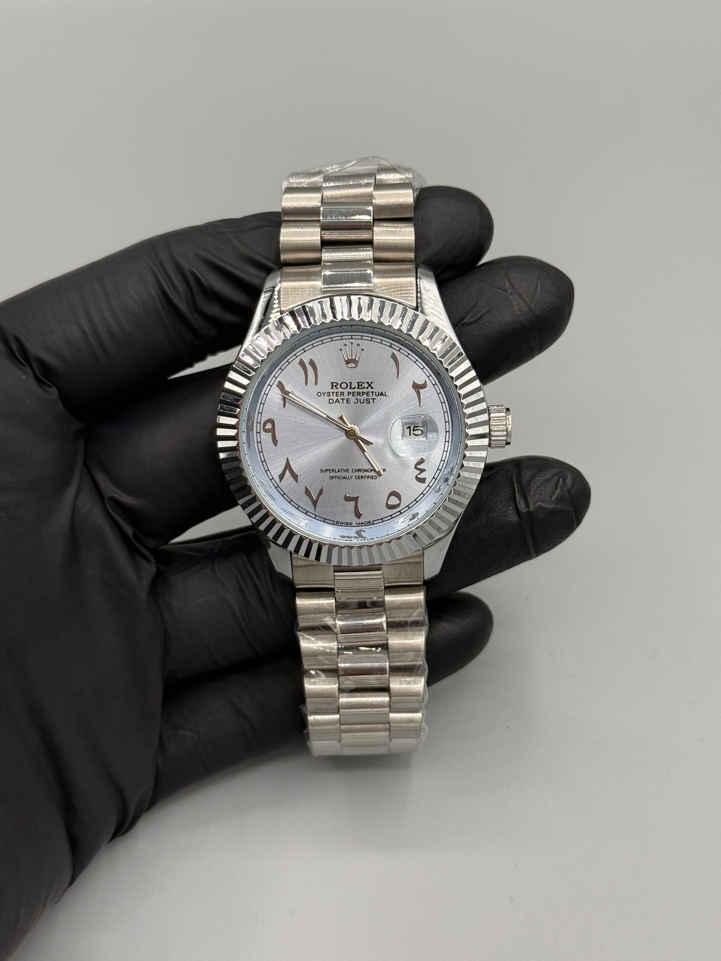 Rolex Oysters Perpetual Date Dust Arbic Numerals