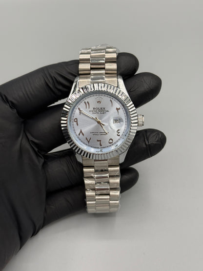 Rolex Oysters Perpetual Date Dust Arbic Numerals