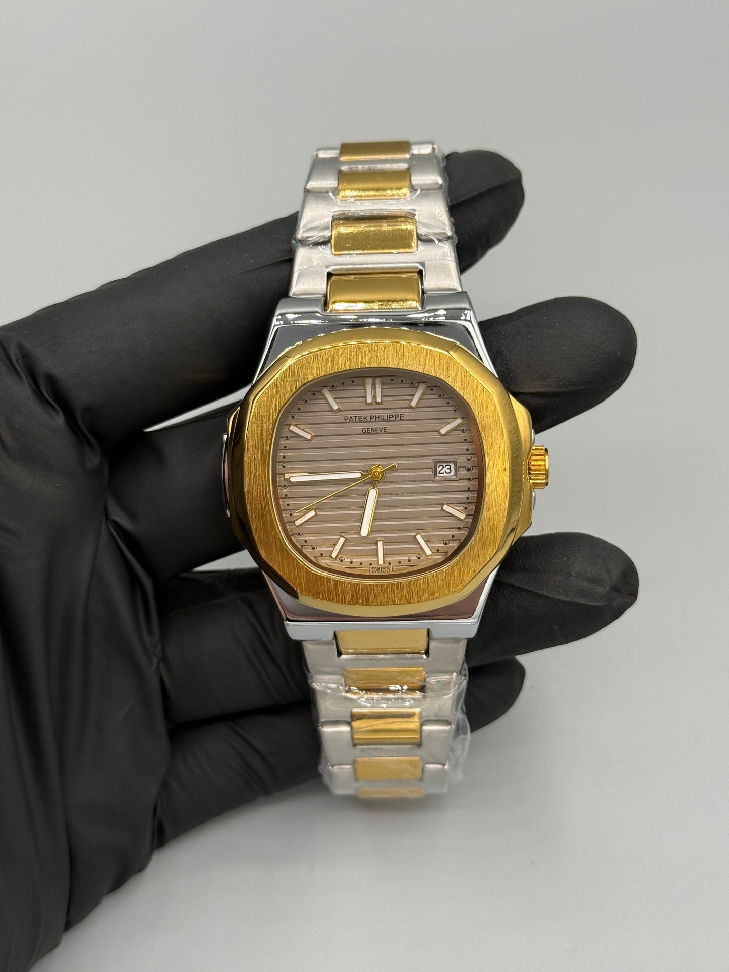 Patek Philippe Geneve Date Just  Two Tone