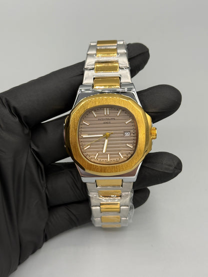 Patek Philippe Geneve Date Just  Two Tone