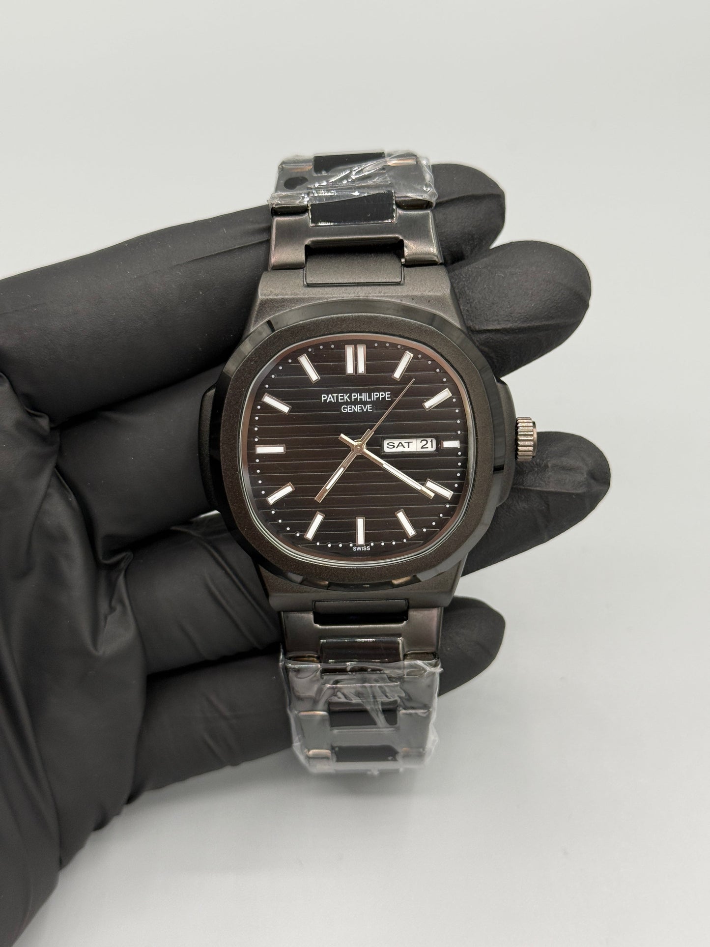 Patek Philippe Geneve Day-Date Full Black
