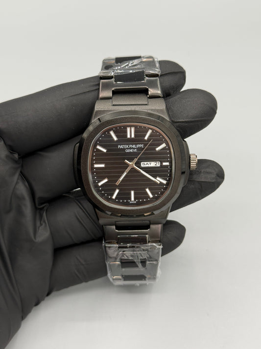 Patek Philippe Geneve Day-Date Full Black