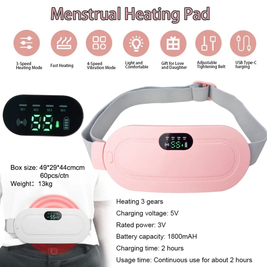 Menstrual heating pad